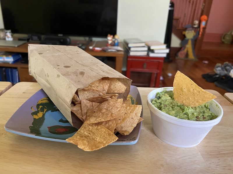 The Supreme Burrito #1 food